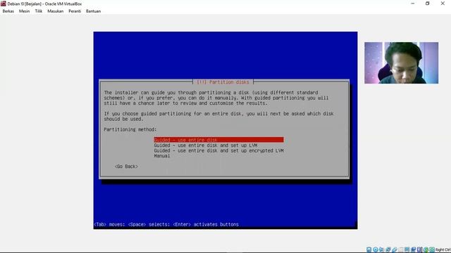 Instalasi Debian 10 VirtualBox смотреть онлайн
