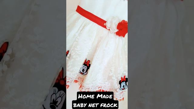 new beautiful baby frok design #easy to make at home #white and red#dress #viralvideo смотреть онлайн