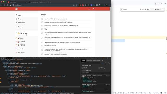 Intermediate React Tutorial - Todoist Clone (with Firebase, Custom Hooks, SCSS, React Testing) смотреть онлайн