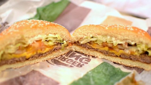 Первый раз попробовали большие и сочные бургеры! Фанатам Burger King и KFC!!!