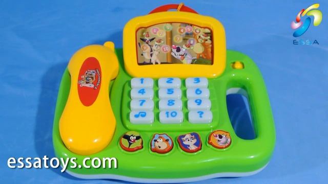 Умный Телефон, Серия: игрушки "Уроки Тетушки Совы", игрушки оптом http://essatoys.com смотреть онлайн