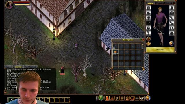 Ultima Online ГАЙД Интерфейс и управление — Как взаимодействовать с окружающим миром в УО смотреть онлайн