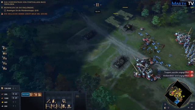 Die Schlacht von Pontvallain, 1370 - Der Hundertjährige Krieg - Age of Empires IV #14 [Deutsch] смотреть онлайн