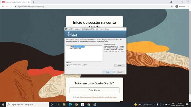 Download e Instalação do JDK 8 - Introdução ao Java смотреть онлайн