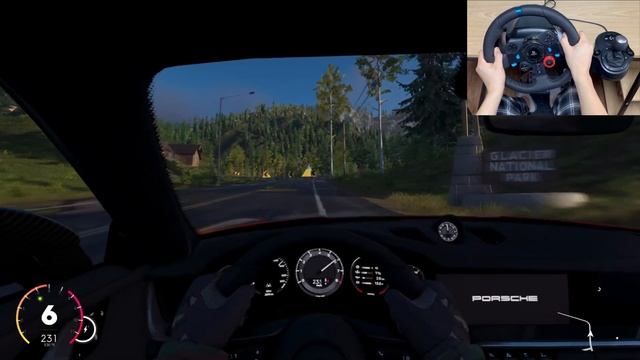 Porsche 911 Carrera 4S ( 992 ) - The Crew 2 I Logitech G29 Gameplay смотреть онлайн