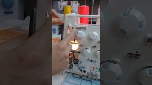 КАК ЗАПРАВЛЯТЬ ОВЕРЛОК ТОЙОТА #TOYOTA