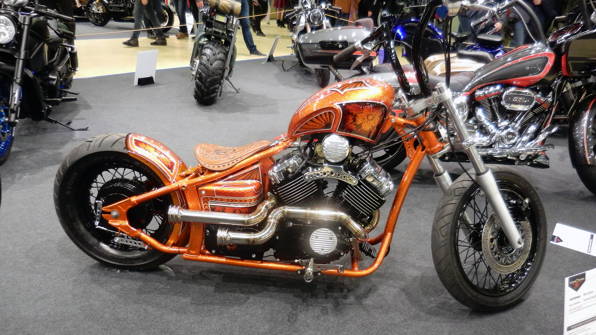 Bobber Yamaha Drag Star 400 смотреть онлайн