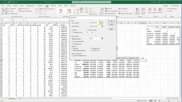 Excel: multicollinearity; variance inflaction factor (VIF) смотреть онлайн