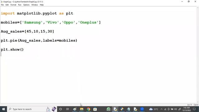 PYTHON tutorials || Demo - 3 || by Mr. Vijay On 13-12-2022 @7AM IST смотреть онлайн