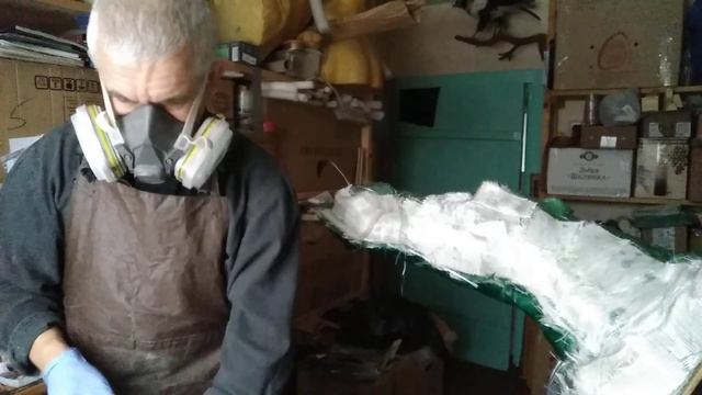 Формовка лося.