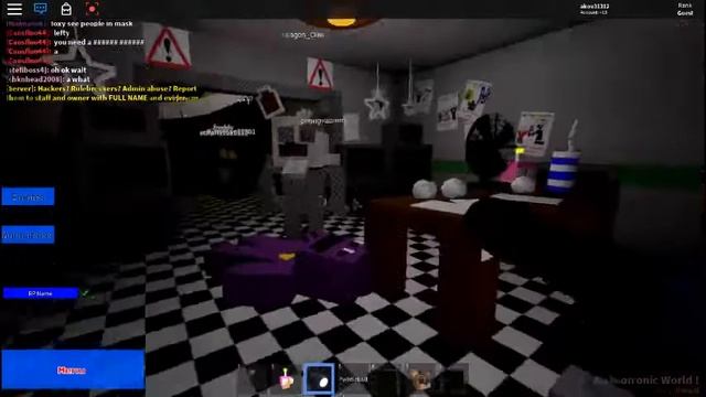 Играю в роблокс на карте Animatronic World ! смотреть онлайн