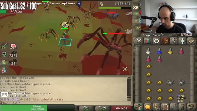 Odablock accidentally discovers a bug at Sarachnis that greatly benefits Ironman accounts смотреть онлайн