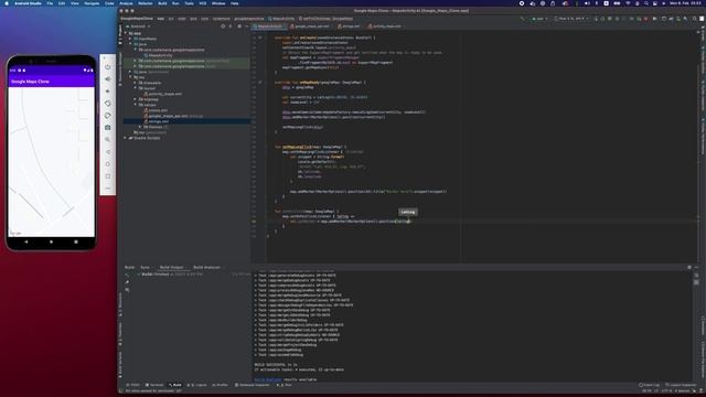 Introduction to Google Maps and Firebase Realtime Database using Kotlin смотреть онлайн