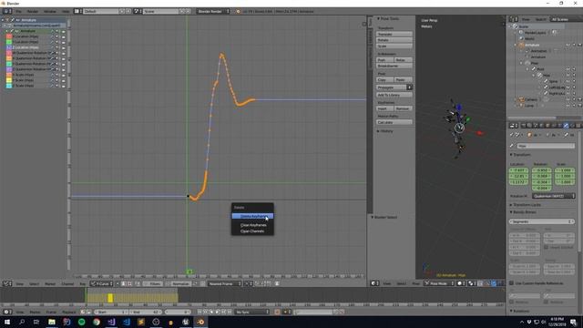 Unreal + Blender Tutorial - How to add root bones / motion or keep animations in place смотреть онлайн