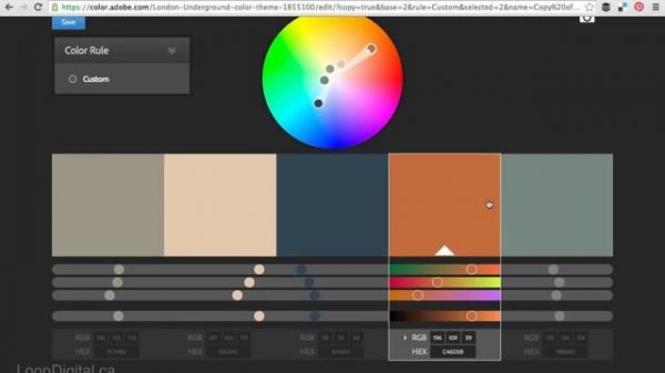 How to Create a Colour Palette with Adobe Color CC