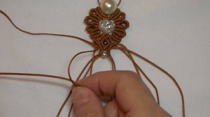 Браслет макраме