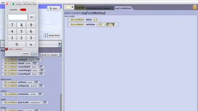 Alice 3.2 User Question 2 Variable Types and Booleans смотреть онлайн