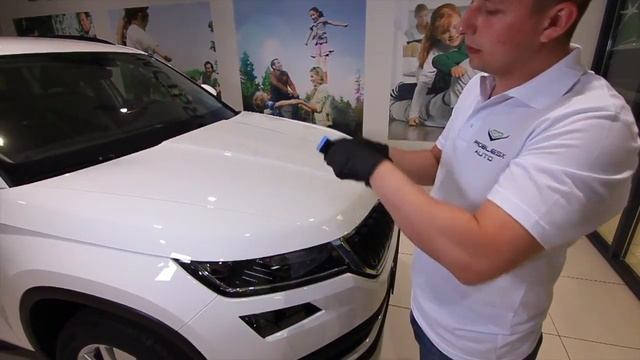 Керамика Tufflek-Cera 9H или как защитить кузов автомобиля. Обработка Skoda Kodiag. смотреть онлайн
