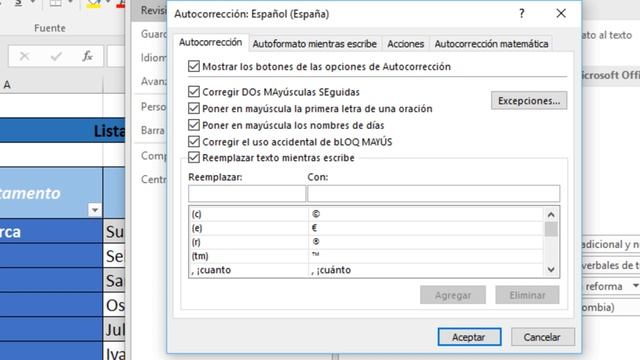 ?ACTIVAR AUTOCORRECCION en excel 2016 #18 ✔✔2019 смотреть онлайн