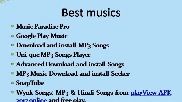 The Top Free Mp3 Music Apps Download Via Downloader
