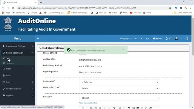 Complete process to generate audit report of Gram Panchayat смотреть онлайн
