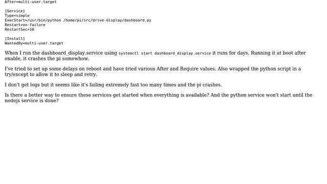 DevOps & SysAdmins: Running a python script with systemd at boot fails but manual start works fine смотреть онлайн