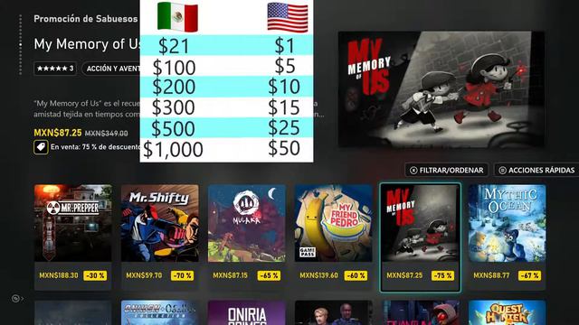 OFERTAS XBOX del 08 al 14 de Febrero 2022 - DEALS WITH GOLD Y 3 NUEVAS OFERTAS TEMÁTICAS!! смотреть онлайн