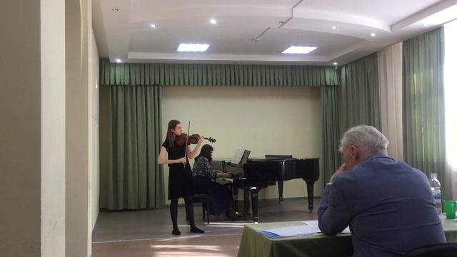 Ф.Мендельсон, Концерт для скрипки с оркестром, Ми минор 1 часть, Столбова Кристина, 14 лет. смотреть онлайн