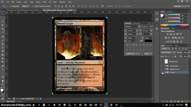 How to make great MTG proxy cards using name badges смотреть онлайн