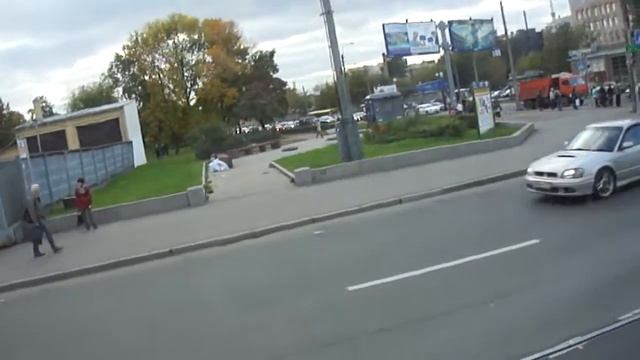 Трамвай Санкт-Петербурга 284: ЛМ-99АВ б.3302 по №6 по изм. тр. (24.09.12) смотреть онлайн