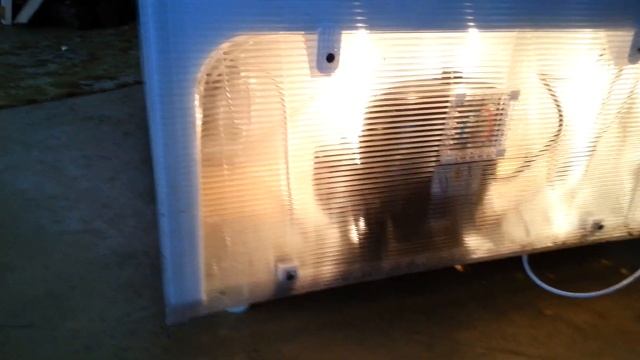 Морозилка Бирюса . Работа на морозе с небольшим колхозом . смотреть онлайн