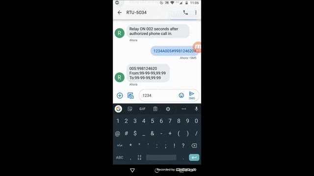 RTU5034 Relé GSM Configuración 1080p смотреть онлайн