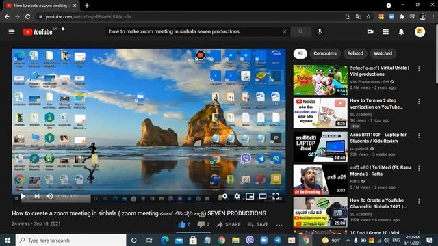 How to Download youtube videos without application in sinhala (seven productions) смотреть онлайн