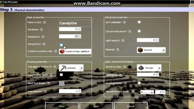 Создание руды в MCreator DE смотреть онлайн