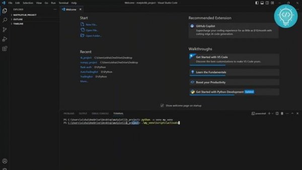 How to Install Matplotlib in Visual Studio Code (2023)