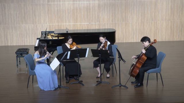 7.30.21 Concert - Flute Quartet in D Major K. 285 (W. A. Mozart) смотреть онлайн