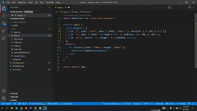 React-flow part-01 || React-diagram|| node-Based-diagram || React-flow || React-flow-renderer смотреть онлайн