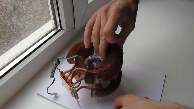 Как правильно почистить медный супер кулер Залман. смотреть онлайн