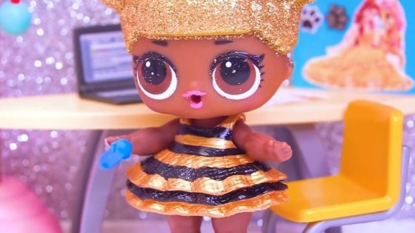 СЕМЕЙКА КИНГ БИ Куклы ЛОЛ Сюрприз! Мультик KING BEE LOL Families Surprise Dolls Fuzzy Pets wave 2