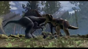 LEGO Jurassic World Прохождение Часть 12 Спинозавр Против Тиранозавра
