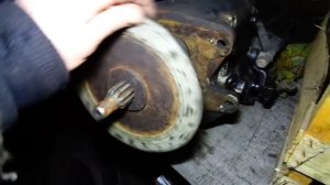 Самодельщикам на заметку. Способ крепления шкива (звезды) на КПП Урал, Днепр.