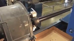 Обрезиниваем вал.