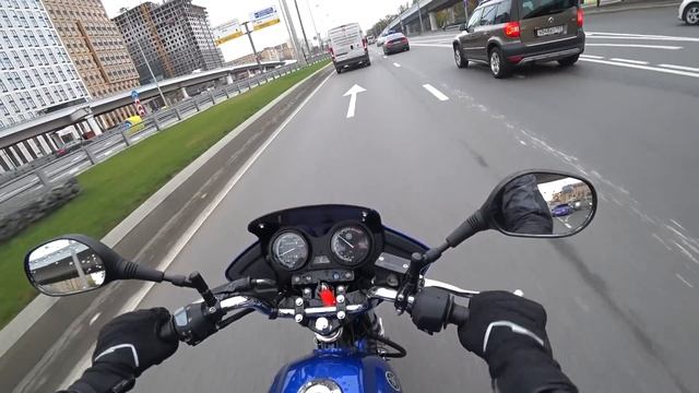 Yamaha YBR-125 - о легенде с юмором смотреть онлайн