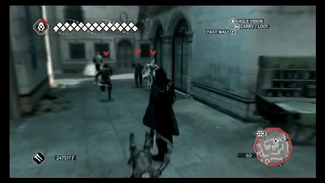 Assassins creed 2 pc Ragdoll weirdness / Ubisoft Physics fail. смотреть онлайн