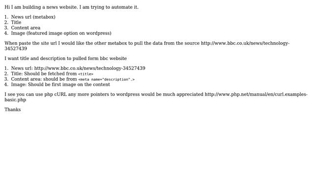 Wordpress: Wordpress from url get external source title смотреть онлайн