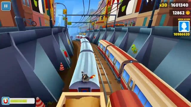 SUBWAY SURFERS: GAMEPLAY TILL FIND A SUPER MYSTERY BOX ( NO BOARDS and KEY SAVE ME! ) смотреть онлайн