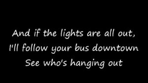 Blondie - One Way or Another (Lyrics)