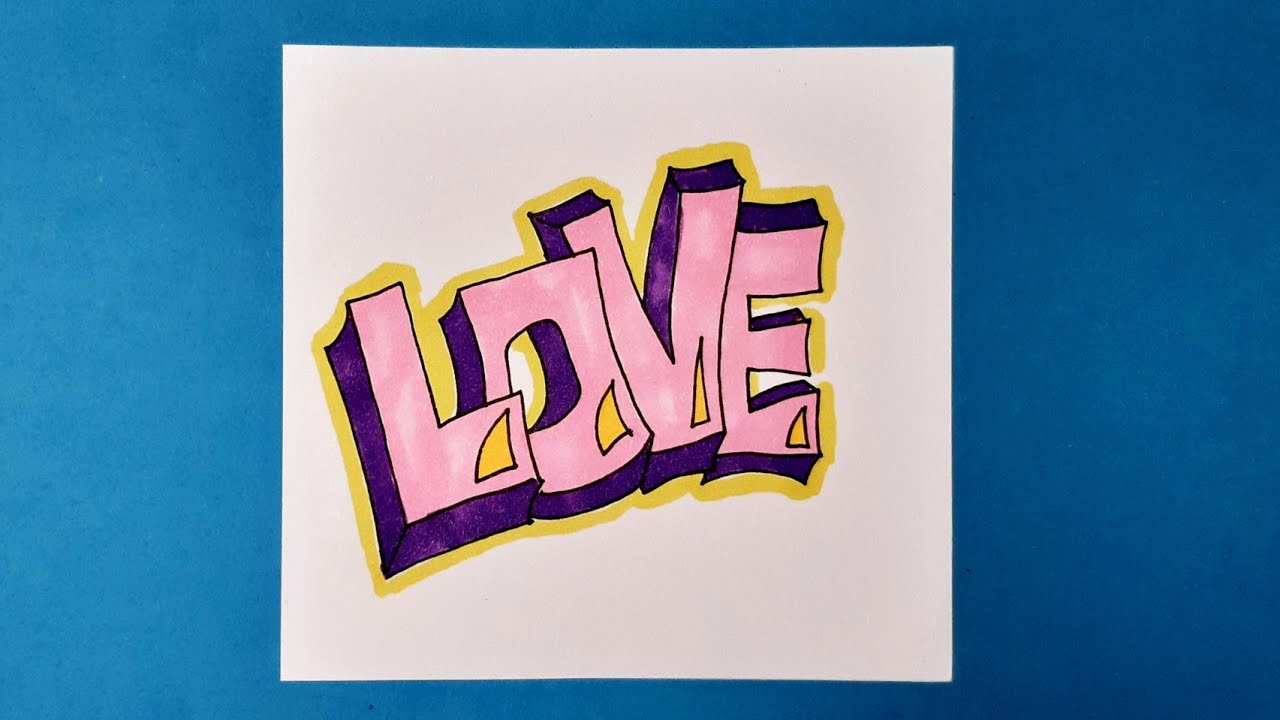 Как нарисовать ГРАФФИТИ НОВИЧКУ смотреть онлайн