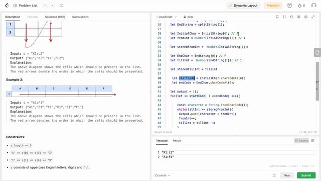 Solve LeetCode 2194 Quickly: Excel Range Cell Identifier Tutorial! смотреть онлайн