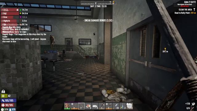 Day 1 Good Balance Update? | 7 Days to Die Alpha 21 Gameplay | Part 1 смотреть онлайн